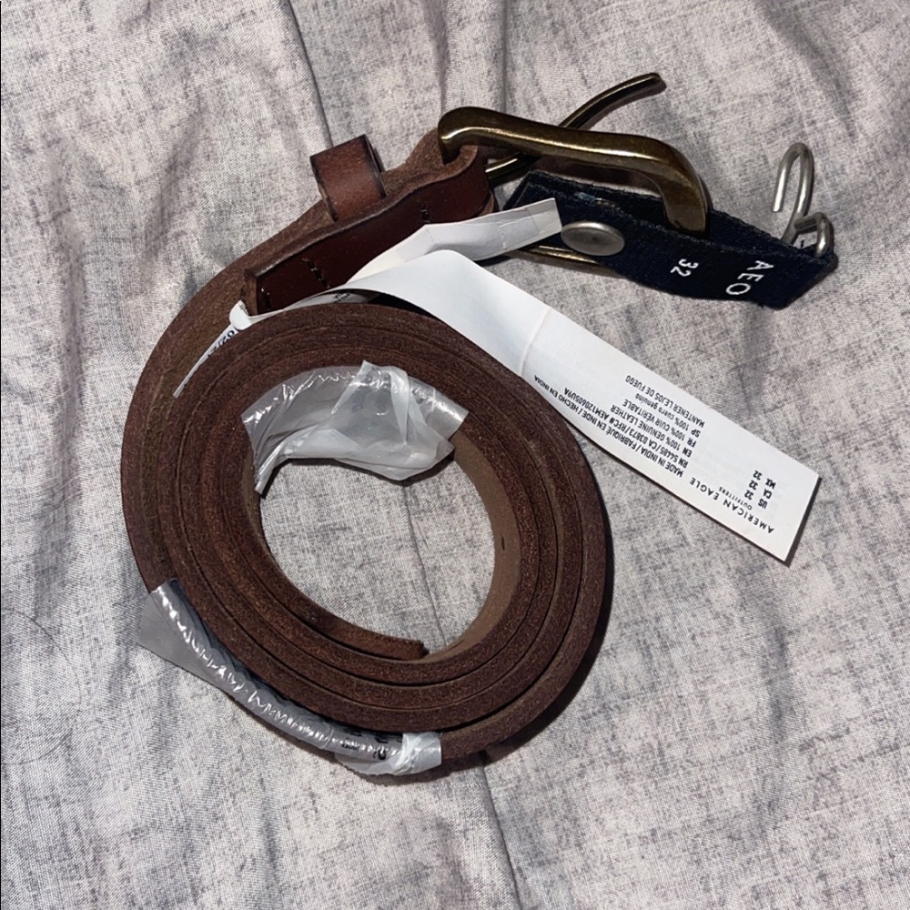 American Eagle Leather Belt